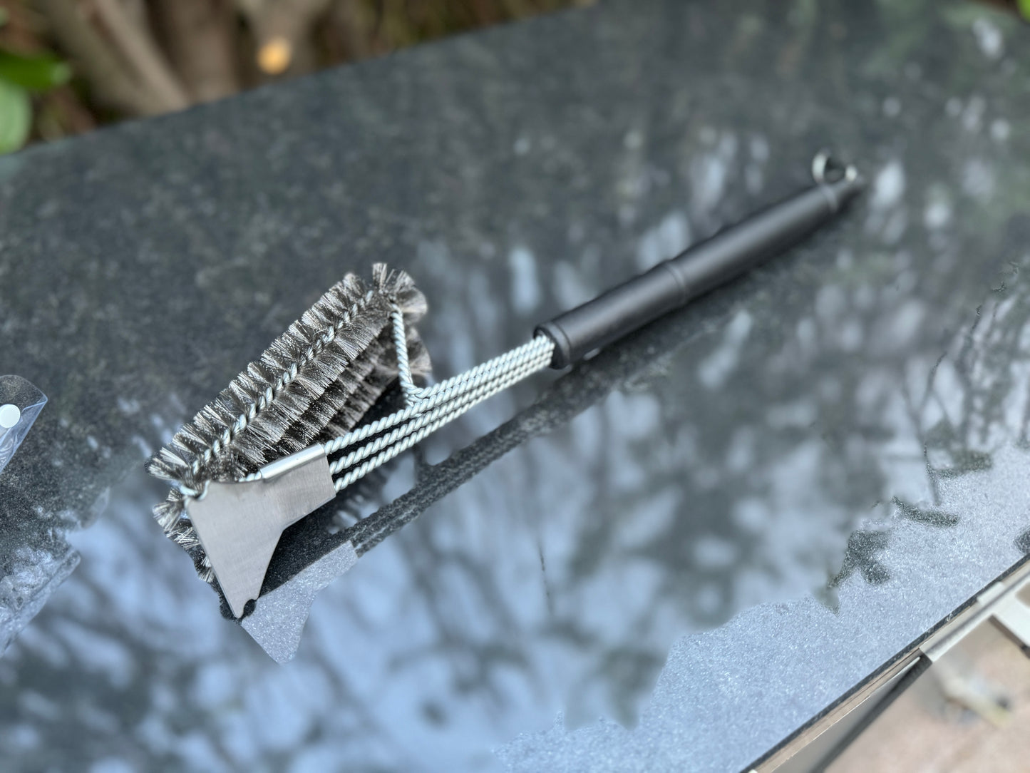 Edelstahl Grillbürste