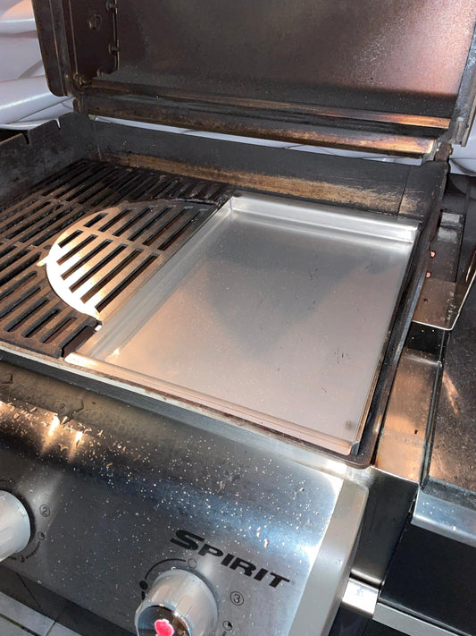 Edelstahl-Plancha Weber Spirit 300