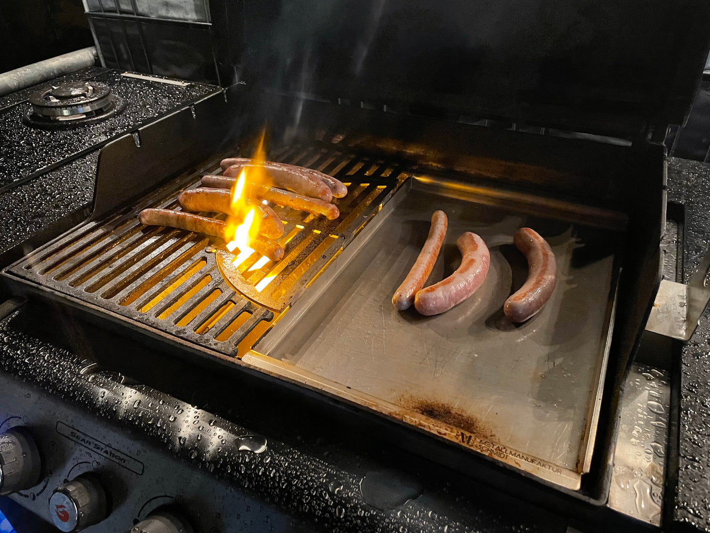 Edelstahl-Plancha Weber Spirit 300