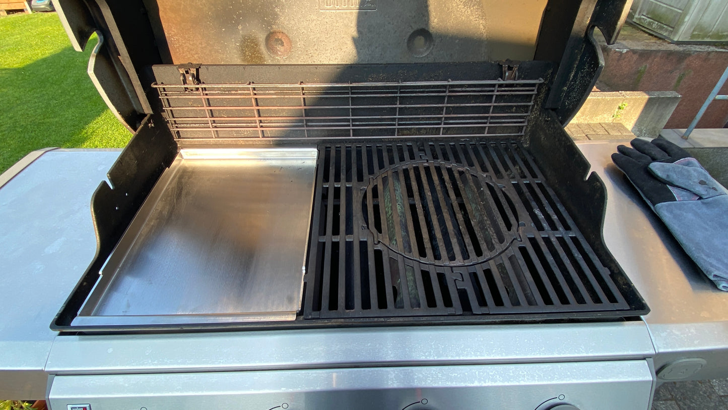 Edelstahl Plancha Weber Genesis 2 Serie 300 / 400