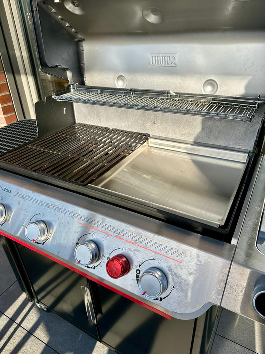 Edelstahl Plancha Weber Genesis Breite 44cm